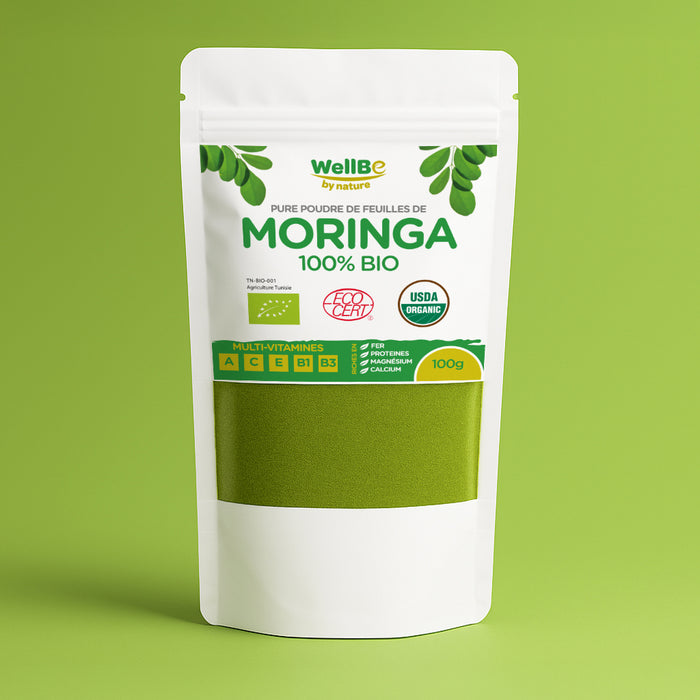 Moringa bio de Tunisie – Poudre 100 g