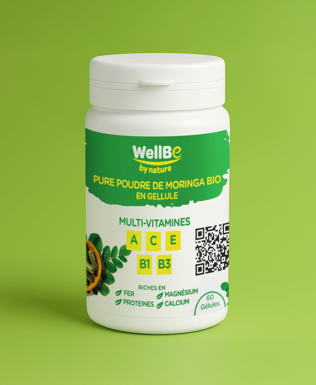 Moringa bio en gélules (60)