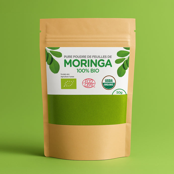 Moringa bio de Tunisie – Poudre 50g